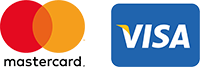 Mastercard and visa icon